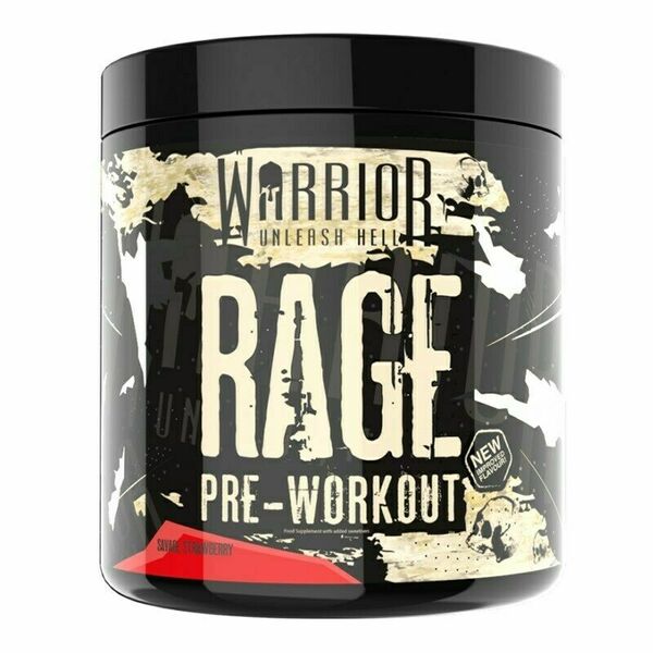 Warrior RAGE Pre-Workout savage strawberry 392g porovnat ceny