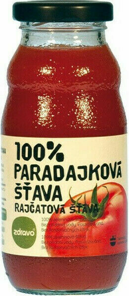 ZDRAVO Šťáva 100% rajčatová 200ml porovnat ceny