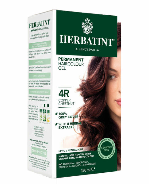 Herbatint Permanentní barva na vlasy měděný kaštan 4R, 150ml porovnat ceny