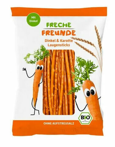 Freche Freunde BIO špaldové tyčinky s mrkví 75g porovnat ceny