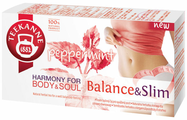 Teekanne Wellness Balance&Slim porcovaný čaj 20x1,6 g porovnat ceny
