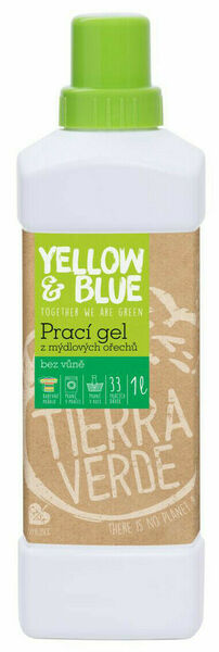 Yellow&Blue  Yellow and Blue Prací gel z ořechů natural 1l porovnat ceny
