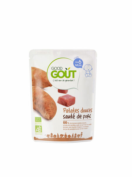 Good Gout BIO Batáty s vepřovým masem 190g porovnat ceny