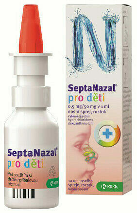 SeptaNazal děti 0.5mg/50mg v 1ml nosní sprej 10ml porovnat ceny