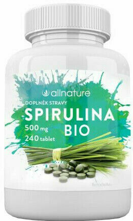 Allnature Spirulina BIO 240 tablet porovnat ceny