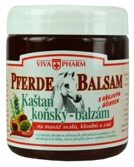 VivaPharm Koňský balzám Pferdebalsam hřejivý 500ml porovnat ceny
