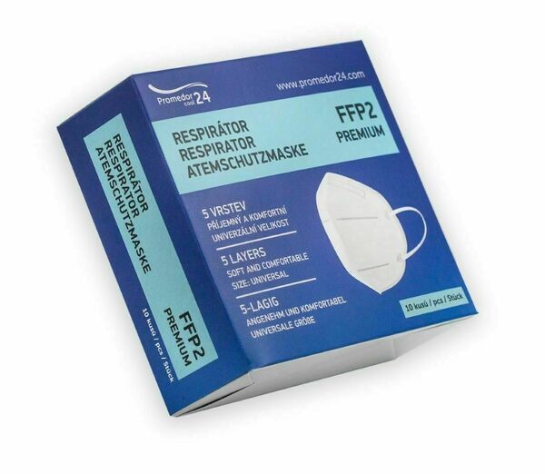 Respirátor FFP2 PREMIUM 10 ks porovnat ceny