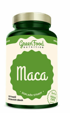 GreenFood Nutrition Maca 120cps porovnat ceny