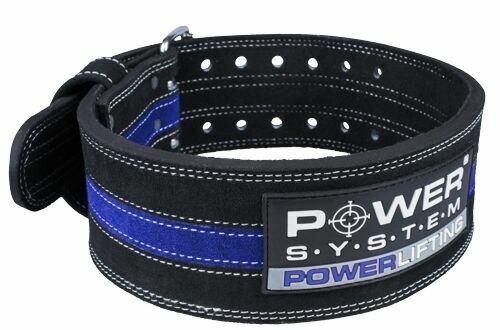 Power System opasek na posilování POWERLIFTING BLUE vel.M porovnat ceny