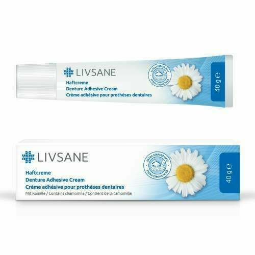 LIVSANE Fixační krém na zubní protézy 40g porovnat ceny