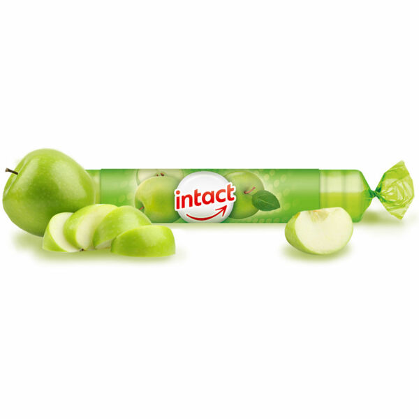 INTACT Hroznový cukr s vitamínem C zelené jablko 40 g porovnat ceny
