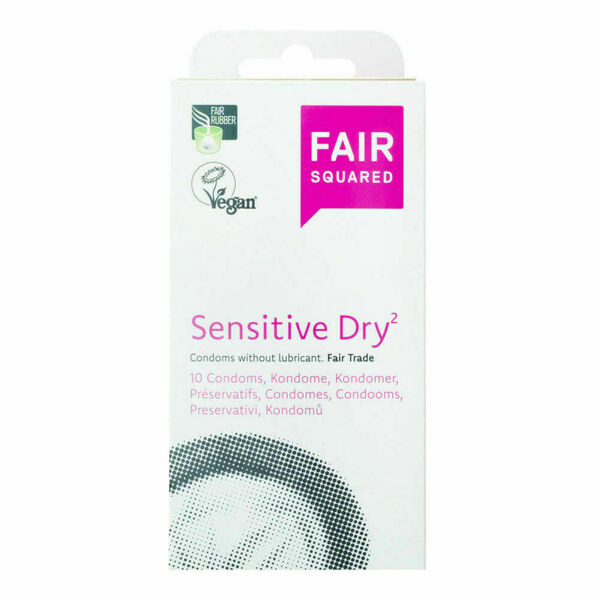 FAIR SQUARED Kondom sensitive dry 10ks porovnat ceny