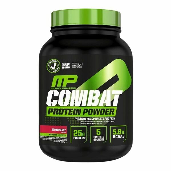 MusclePharm Combat 100% Whey jahoda 2270g porovnat ceny