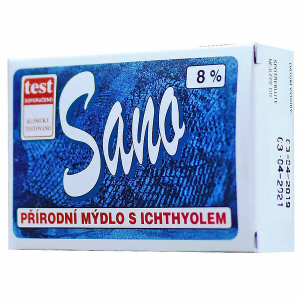 MERCO Sano mýdlo s ichtyolem 8 % 100 g porovnat ceny