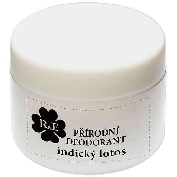 RAE Přírodní krémový deodorant indický lotos plastový kelímek 15 ml porovnat ceny