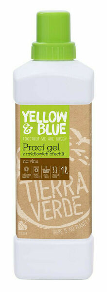Yellow&Blue  Yellow and Blue Prací gel z mýdlových ořechů na vlnu 1l porovnat ceny
