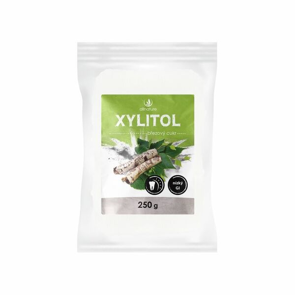 Allnature Xylitol - březový cukr 250g porovnat ceny