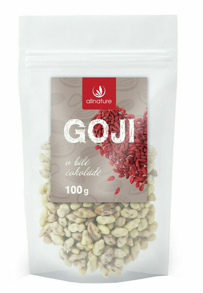 Allnature Goji v bílé čokoládě 100g porovnat ceny