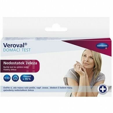 Veroval Nedostatek železa domácí test porovnat ceny