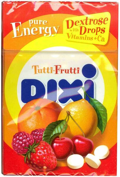 Dixi hroznový cukr se 7 vitamíny a calciem 45g porovnat ceny