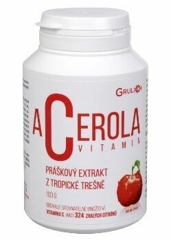 Acerola vitamin stardardizovaný prášek 99g porovnat ceny