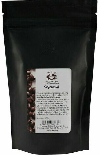 Oxalis Švýcarská mletá káva 150g porovnat ceny