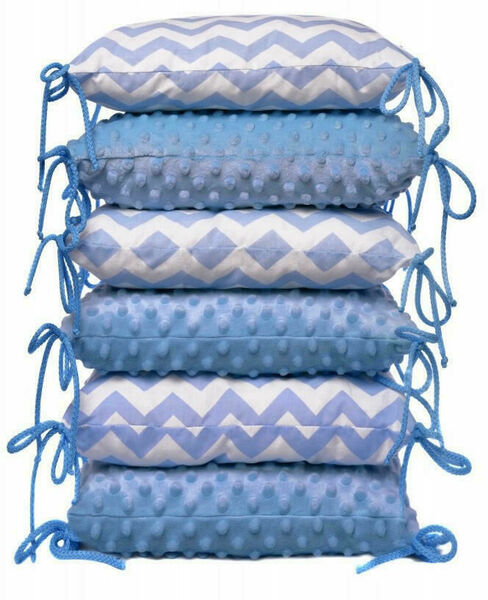 T-tomi  Polštářkový mantinel, blue / zig-zag porovnat ceny