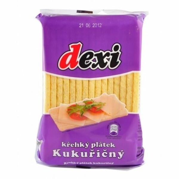 Poex  Křehký chléb kukuřičný 125g porovnat ceny