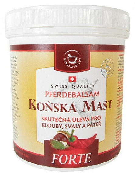 Herbamedicus  Koňská mast Forte hřejivá 500ml porovnat ceny