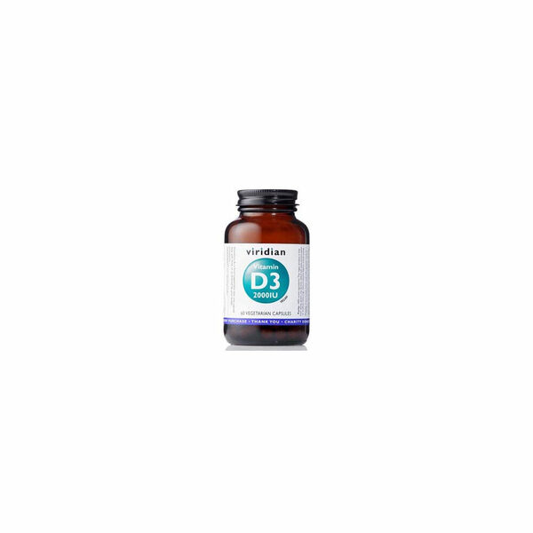 VIRIDIAN Nutrition Vitamin D3 2000IU 60 kapslí porovnat ceny