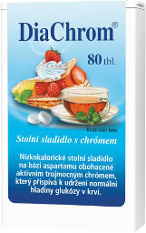 DiaChrom nízkokalorické sladidlo 80 tablet porovnat ceny