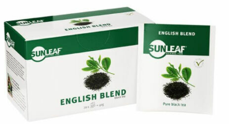 SUNLEAF English Blend Směs černých čajů 20 sáčků porovnat ceny