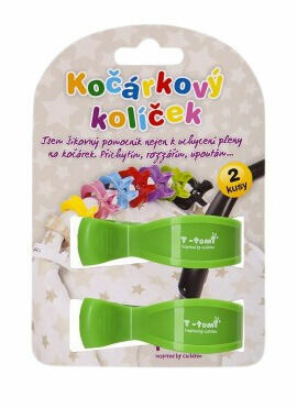 T-tomi  Kočárkový kolíček, green / zelená porovnat ceny