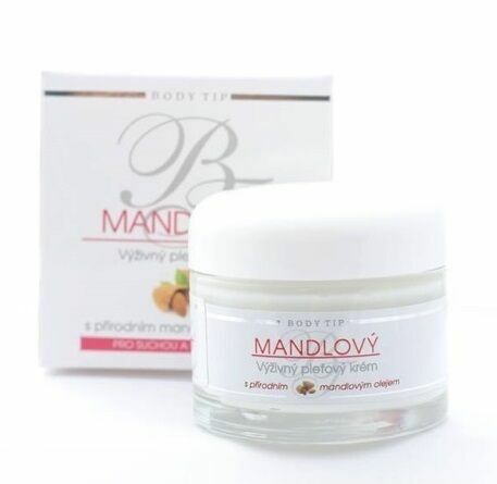 Body Tip Mandlový výživný krém such.citl.pleť 50ml porovnat ceny