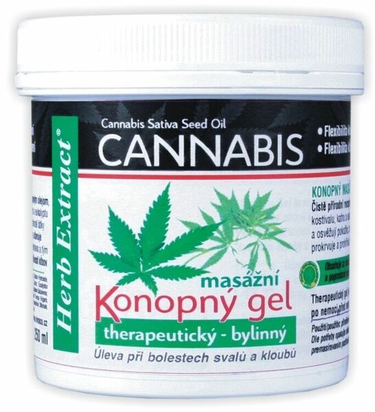 Herb Extract Cannabis Konopný masážní gel 250ml porovnat ceny