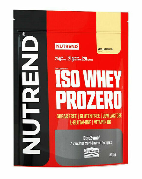 Nutrend ISO Whey prozero jahodový cheesecake 500g porovnat ceny