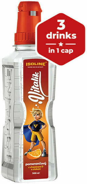 Isoline VITALÍK pomerančový 500ml porovnat ceny
