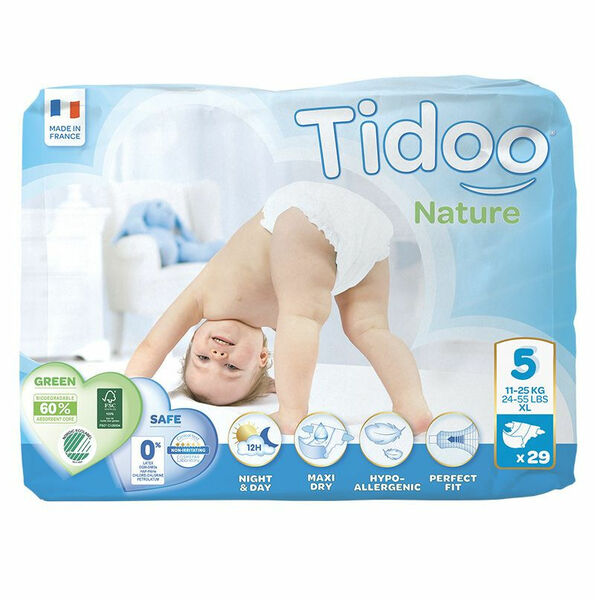 Tidoo 5 Junior 11–25 kg dětské plenky 29 ks porovnat ceny