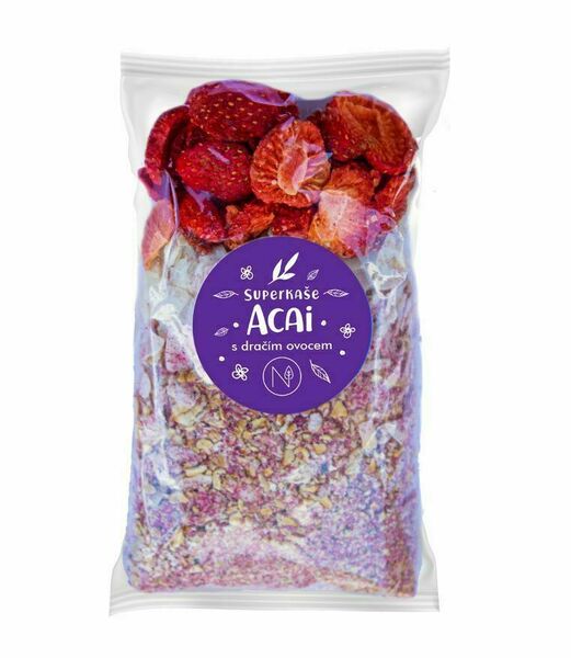 NATU Superkaše ACAI s dračím ovocem a jahodami 70 g porovnat ceny