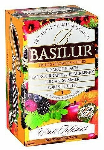 BASILUR Fruit Infusions Assorted Vol.I. 20x1,8g porovnat ceny