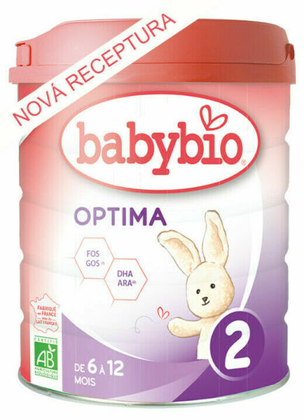 BABYBIO OPTIMA 2 kojenecké bio mléko 800g porovnat ceny