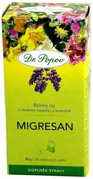 Dr.Popov Čaj Migresan 20x1.5g porovnat ceny