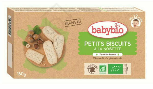 BABYBIO sušenky lískový ořech 160g porovnat ceny