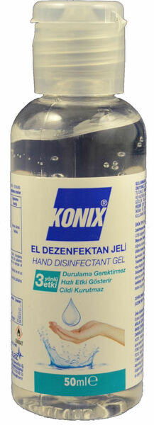 Konix Antibakteriální gel 65% alk. 50ml porovnat ceny