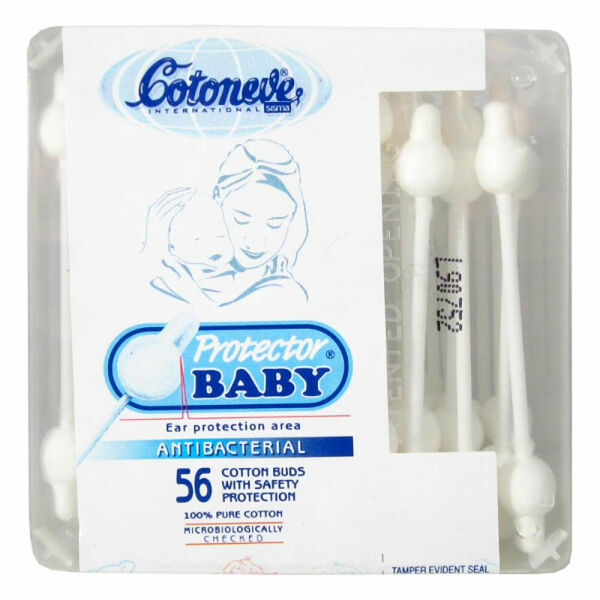 Vatové tyčinky Baby Protector 56ks porovnat ceny