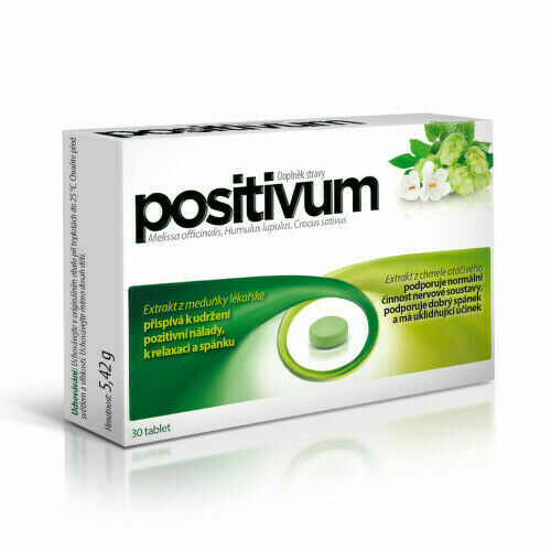 Positivum 30 tablet porovnat ceny