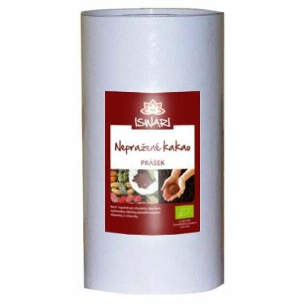 ISWARI 100% bio nepražené kakao 800 g porovnat ceny