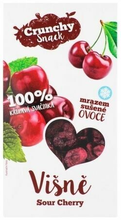 Crunchy snack  ROYAL PHARMA® Višně sušené mrazem 20g porovnat ceny