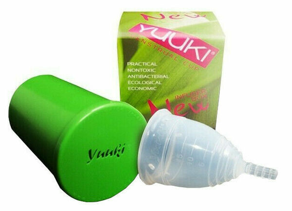 Yuuki Menstruační kalíšek malý Soft měkčí včetně sterilizačního kelímku porovnat ceny
