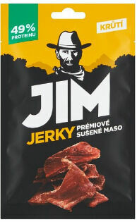 Jim Jerky Krůtí sušené maso 10x23g porovnat ceny